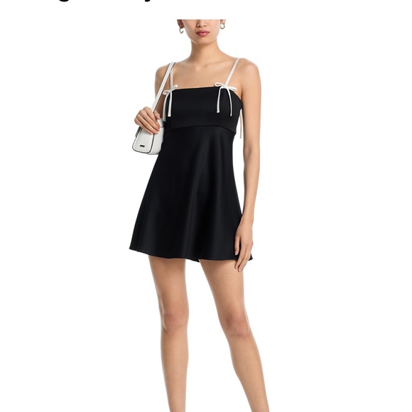 Alice + Olivia Morgan Baby Doll Mini Dress - Picture 3 of 11